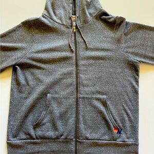 Aviator Nation Lighting Bolt-Gray/ XL